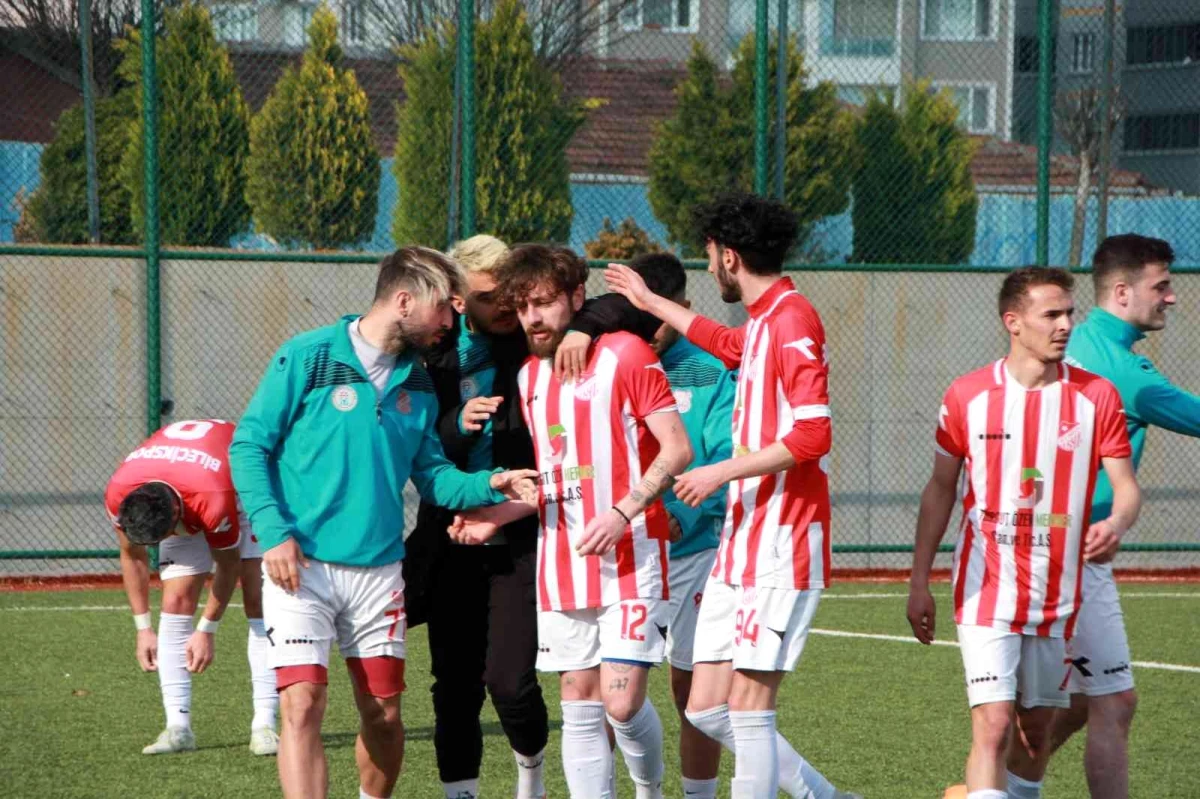 Bilecikspor ilk yarı zorlandığı maçı ikinci yarıda bitirdi