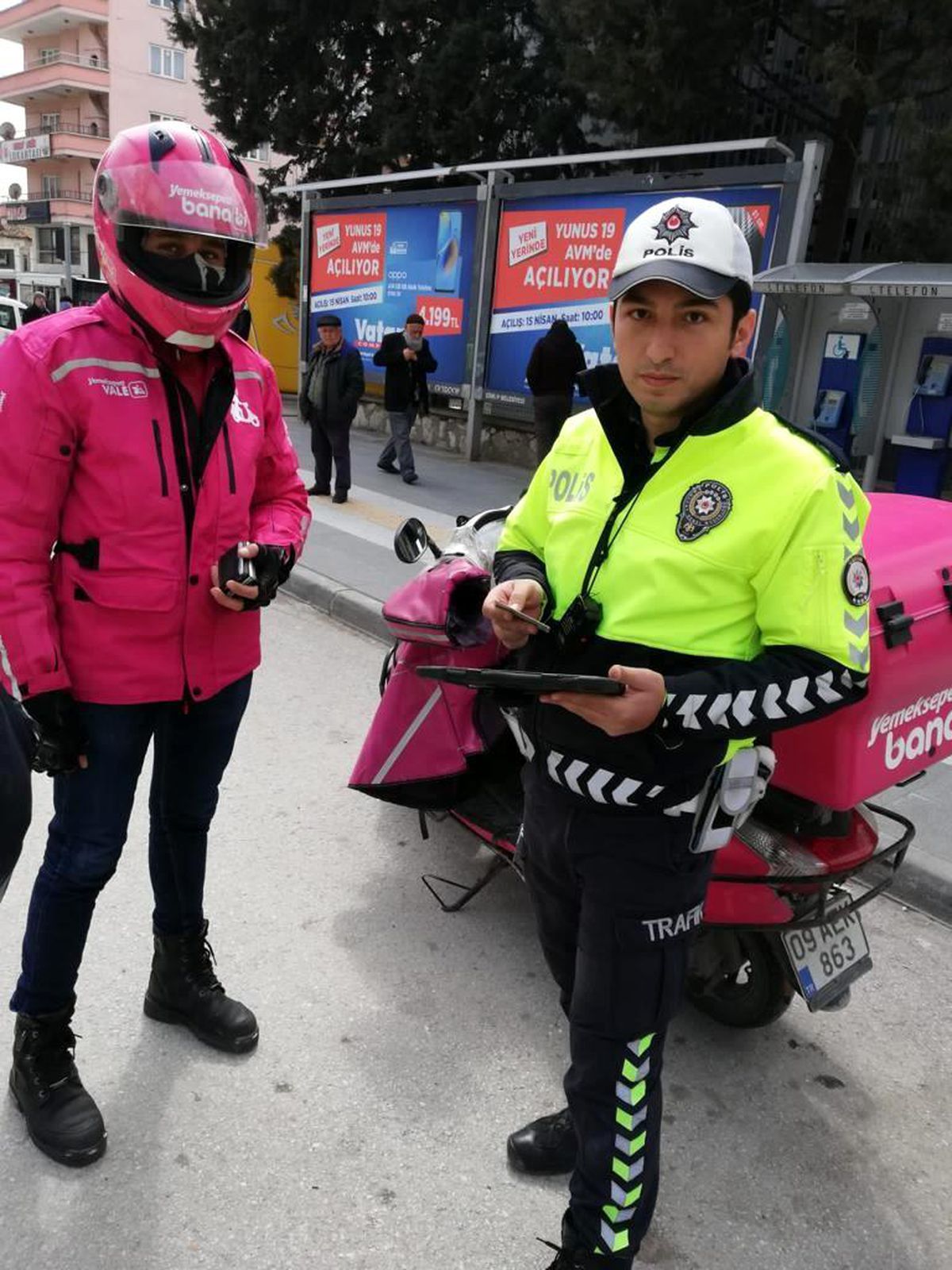 Çorum\'da motosiklet sürücüleri denetlendi