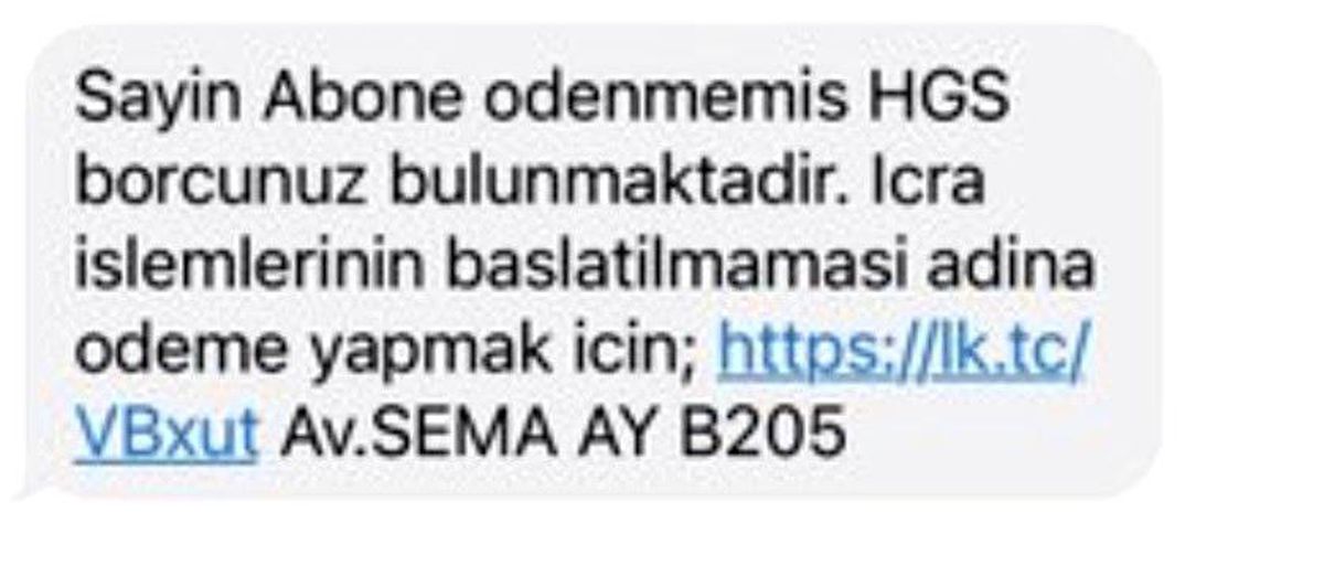 Dolandırıcıların \'HGS\' tuzağı