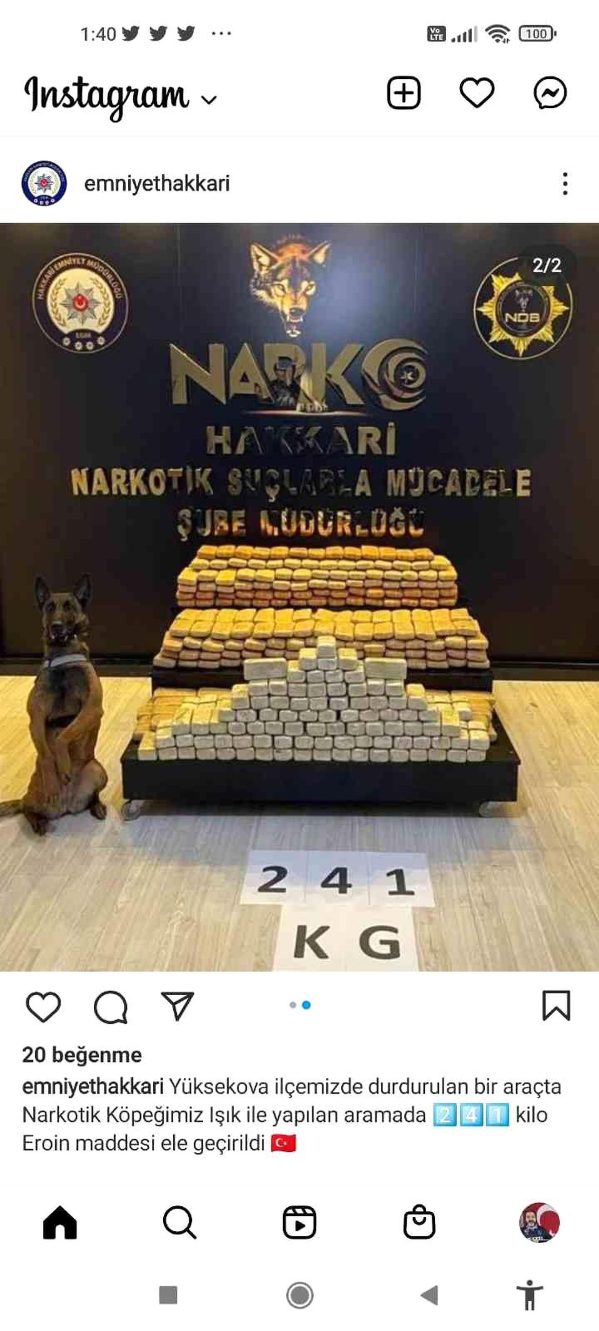 Son dakika haberleri | Hakkari polisin bir araçta 241 kilo eroin ele geçirdi