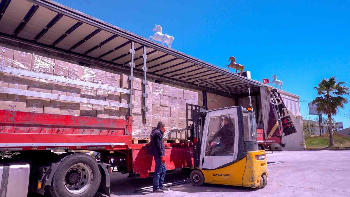 İş adamı Kırbıyık\'tan 8 şehre 10 bin 400 paket gıda kolisi