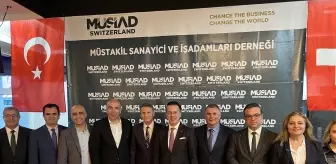 İsviçre'deki Türk iş insanları MÜSİAD'ın iftarında buluştu