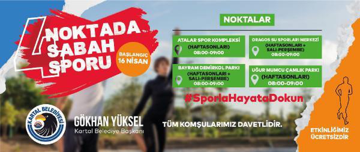 Sağlıklı yaşam bilinçli spor etkinlikleri başlıyor