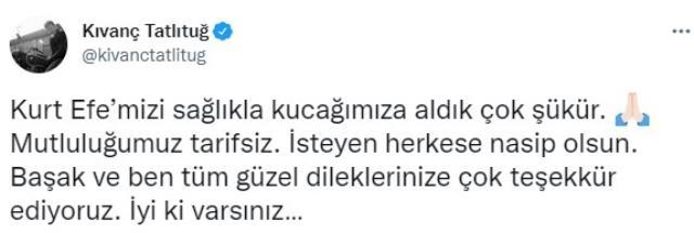 Babalık heyecanı yaşayan Kıvanç Tatlutuğ'dan ilk paylaşım: Mutluluğumuz tarifsiz