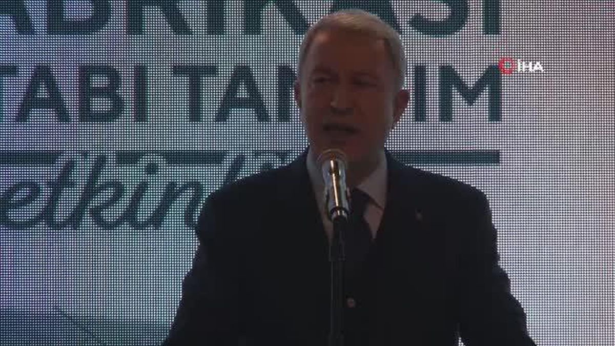 Son dakika politika: Bakan Akar: 'Huzur ve istikrarın temini için acilen ateşkes ilan edilmeli'