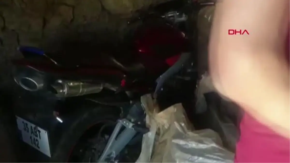 ÇALINAN MOTOSİKLET BARAKADA BULUNDU