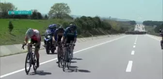 ÇANAKKALE - 57. Cumhurbaşkanlığı Türkiye Bisiklet Turu - Turun 6. etabını Caleb Ewan kazandı (3)