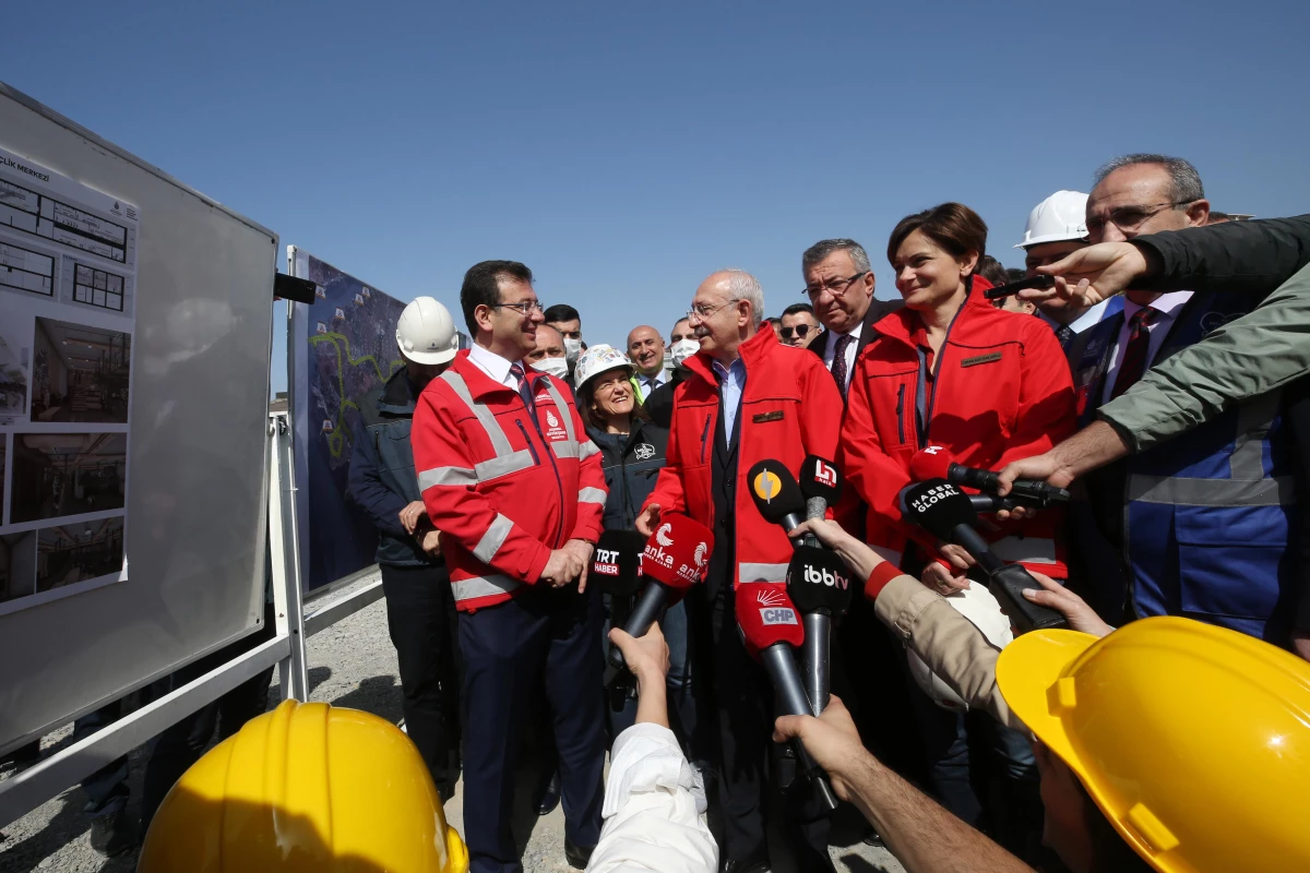 CHP Genel Başkanı Kılıçdaroğlu, Dudullu-Bostancı metro hattının test sürüşünde konuştu Açıklaması