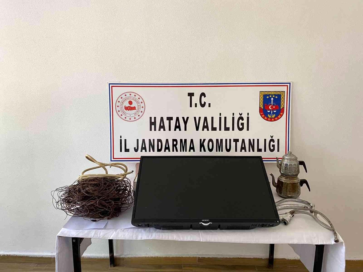 Kablo ve yayla evi hırsızları yol kontrolünde yakalandı