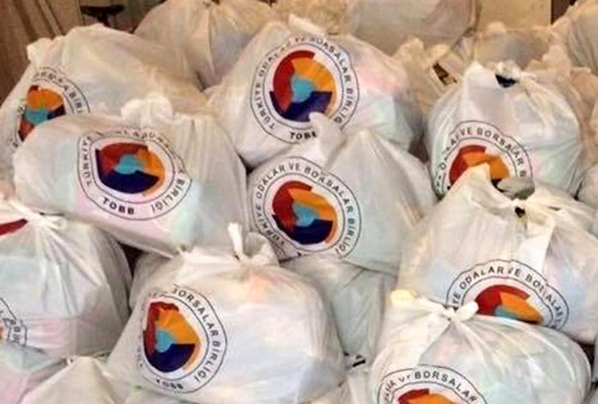KATSO\'dan örnek davranış: 750 aileye gıda desteği verildi