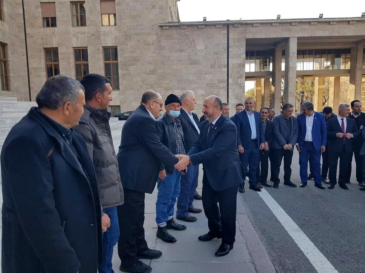 Kavuncu, köy muhtarlarını mecliste ağırladı