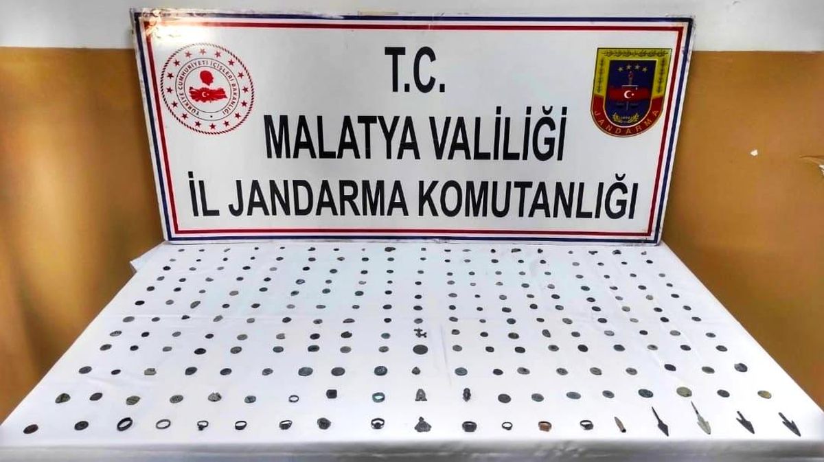 Malatya\'da tarihi eser operasyonu: 1 gözaltı