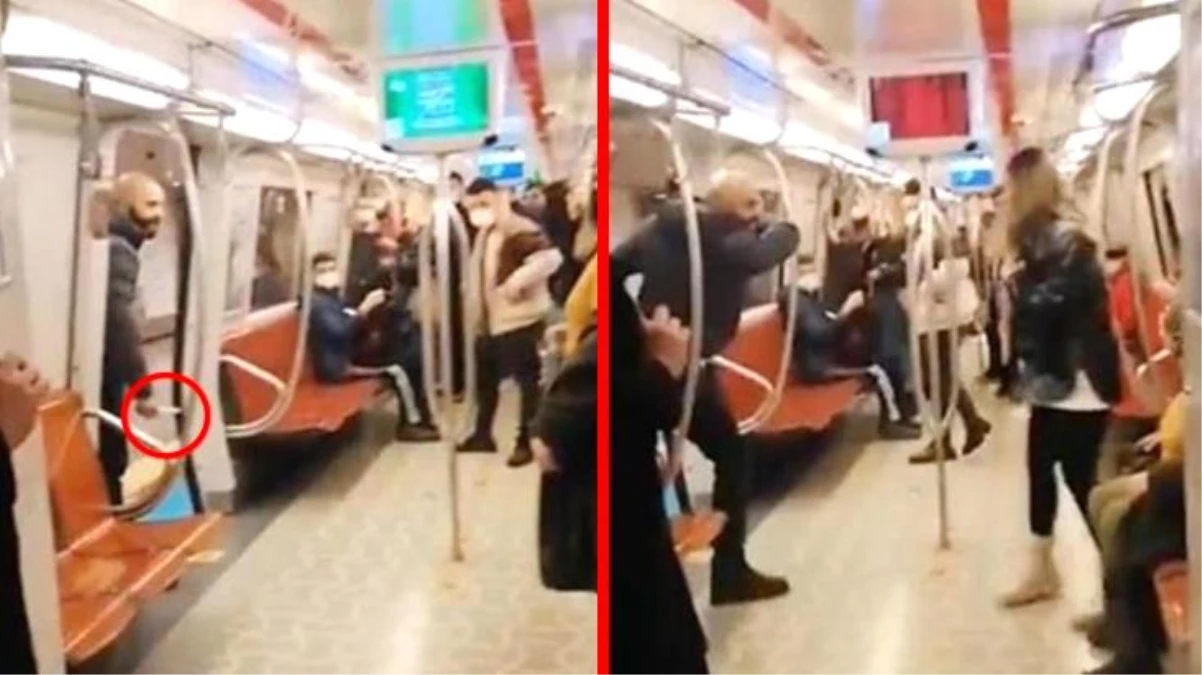 Metroda kadınlara bıçak çekerek tehdit etmişti! Saldırgan sadece küfür etmesinin yanlış olduğunu söyledi