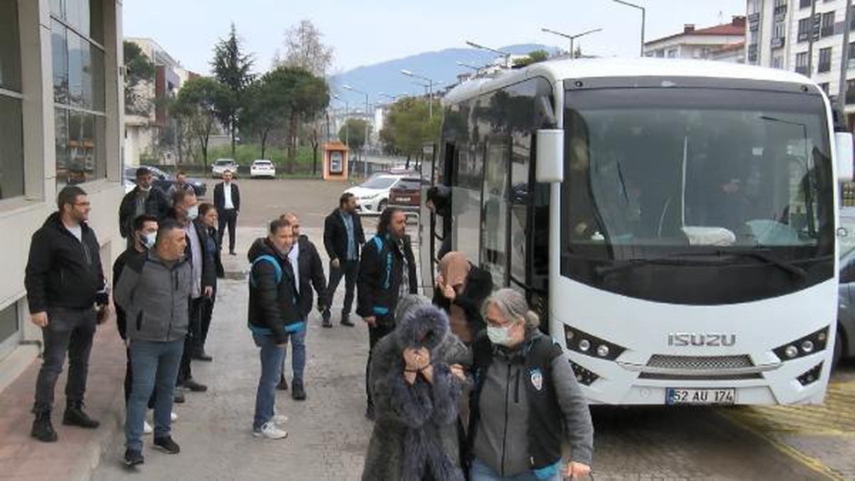 Ordu\'da fuhuş operasyonu şüphelileri adliyede