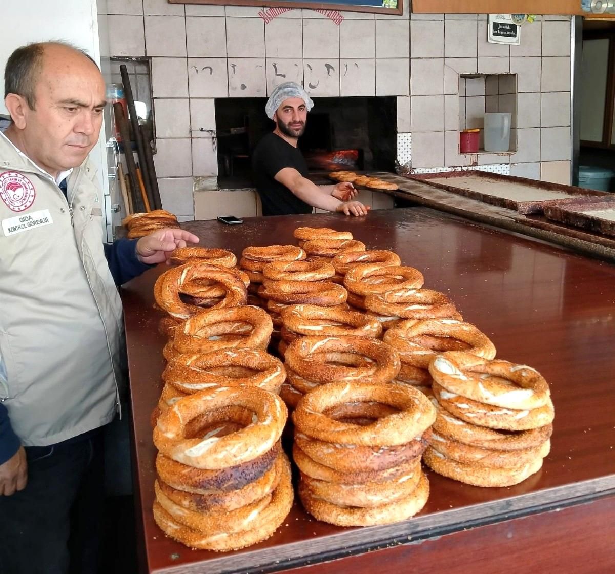 Osmaniye'de simit fırınları denetlendi