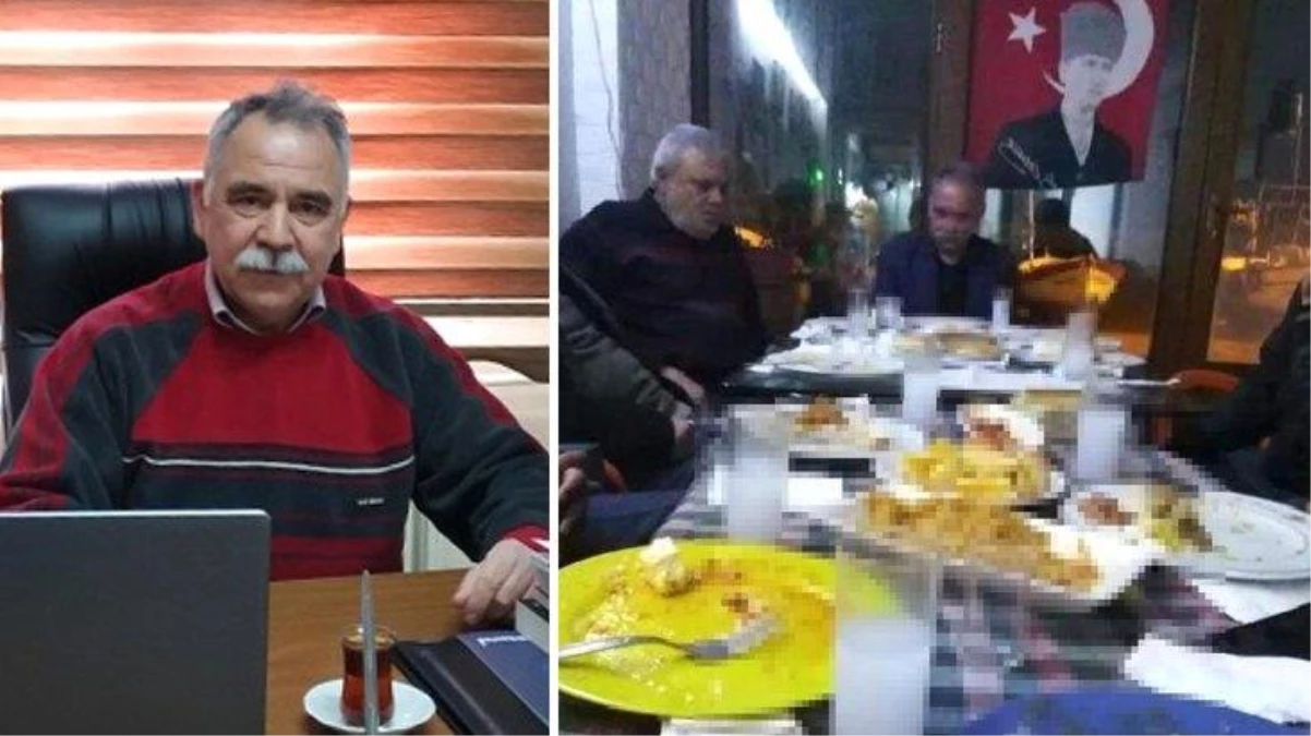 Ramazan ayında içki masasını paylaşıp "Bir iftar yemeği de böyle bitti" dedi, partili istifa etti