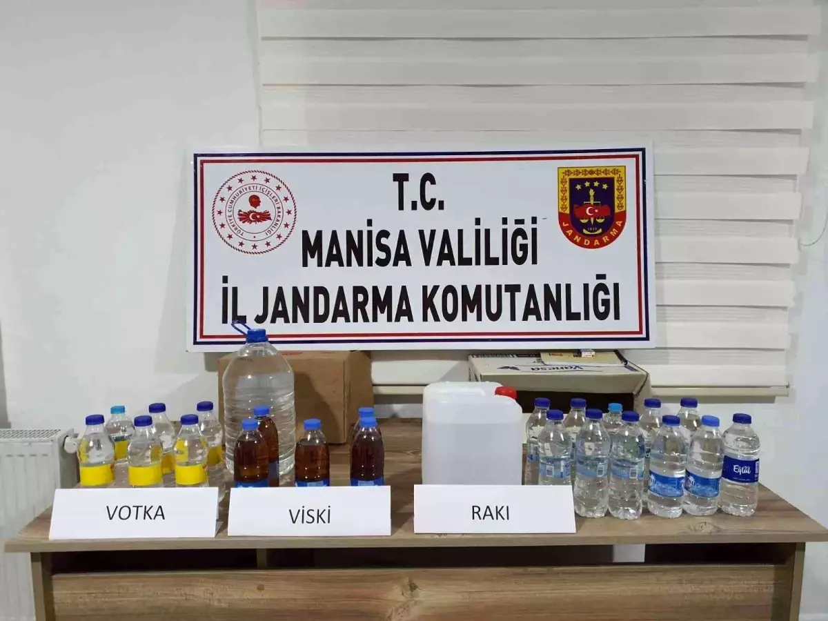 Son Dakika | Salihli\'de kaçak alkol operasyonu