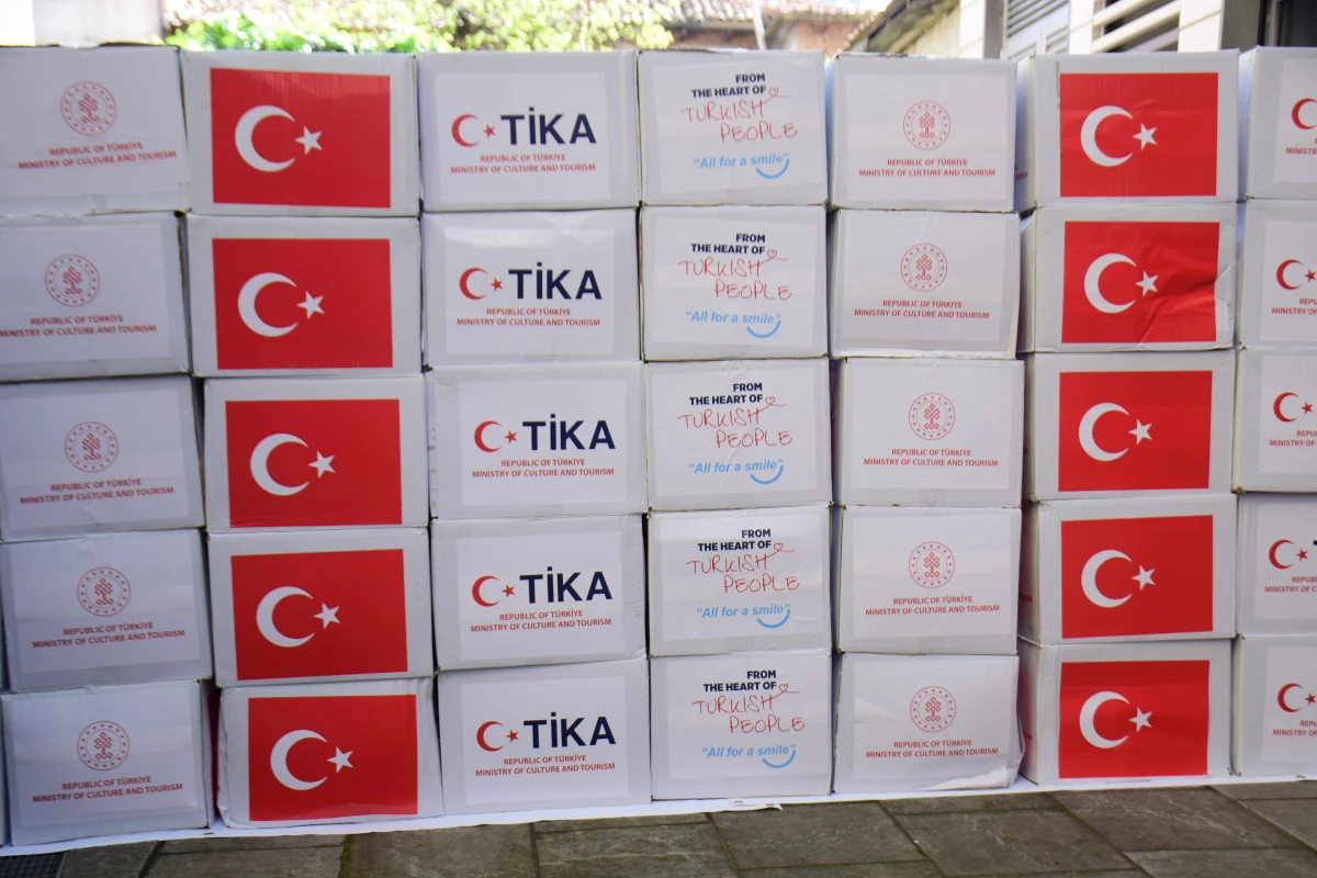 TİKA\'dan Arnavutluk\'taki ihtiyaç sahiplerine ramazan yardımı