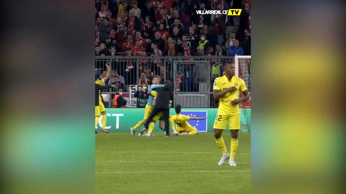 Villareal’lı futbolcuların çılgın sevinci