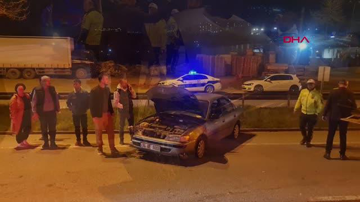 2 OTOMOBİL ÇARPIŞTI 1 YARALI