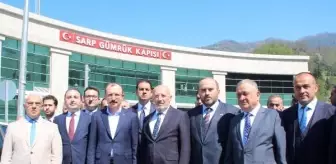 Bakan Muş: Sarp Sınır Kapısı yoğunluğu için gümrük idaresi tedbirler alıyor