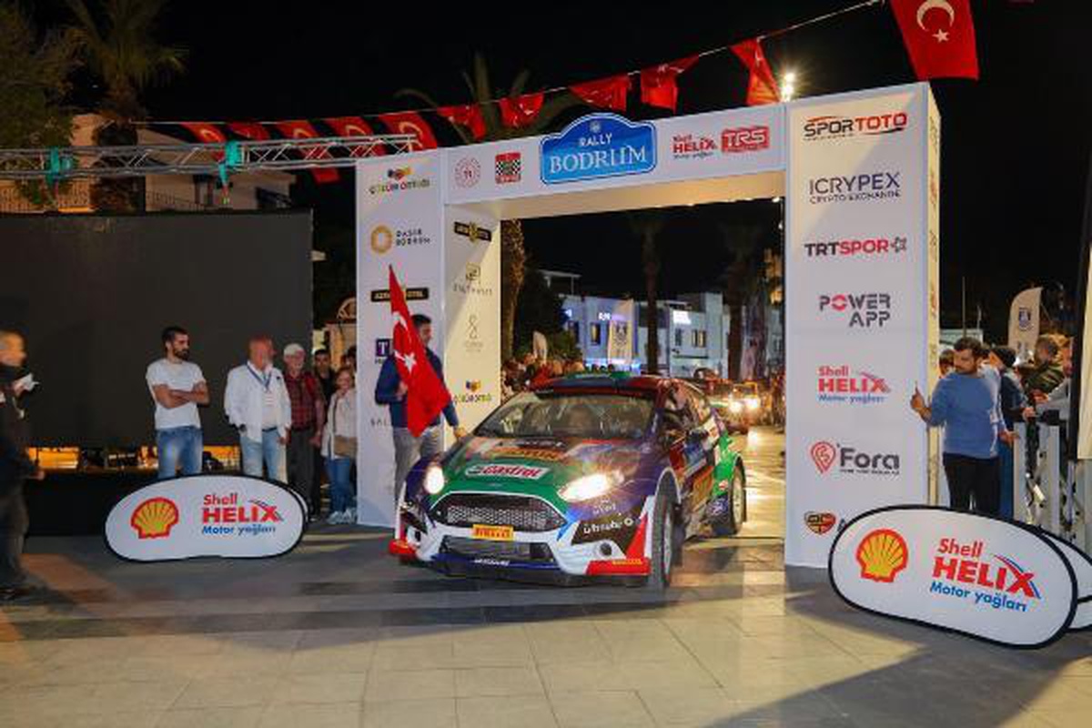 BODRUM\'DA RALLİ HEYECANI SEREMONİYLE BAŞLADI