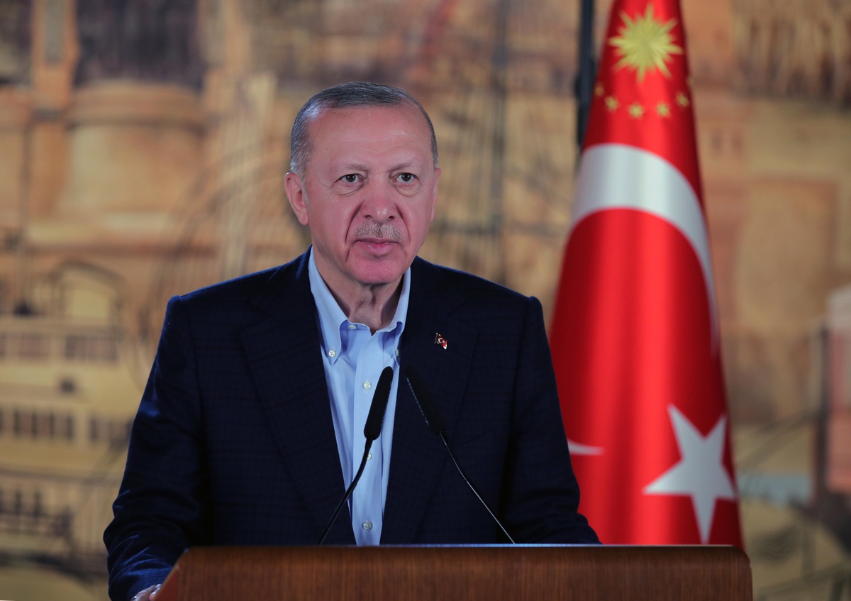 CUMHURBAŞKANI ERDOĞAN PHASELİS TÜNELİNİN AÇILIŞINDA KONUŞTU