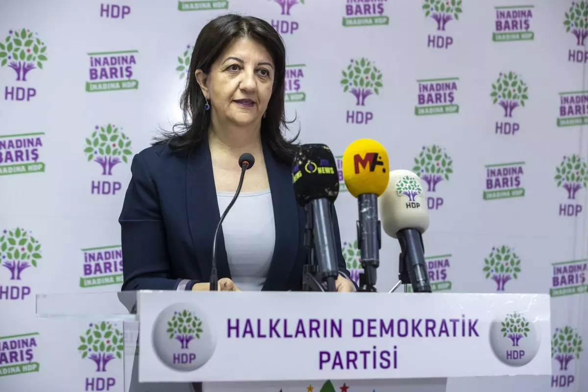 HDP Eş Genel Başkanı Buldan, Kadın Meclisi Toplantısı\'nda konuştu Açıklaması