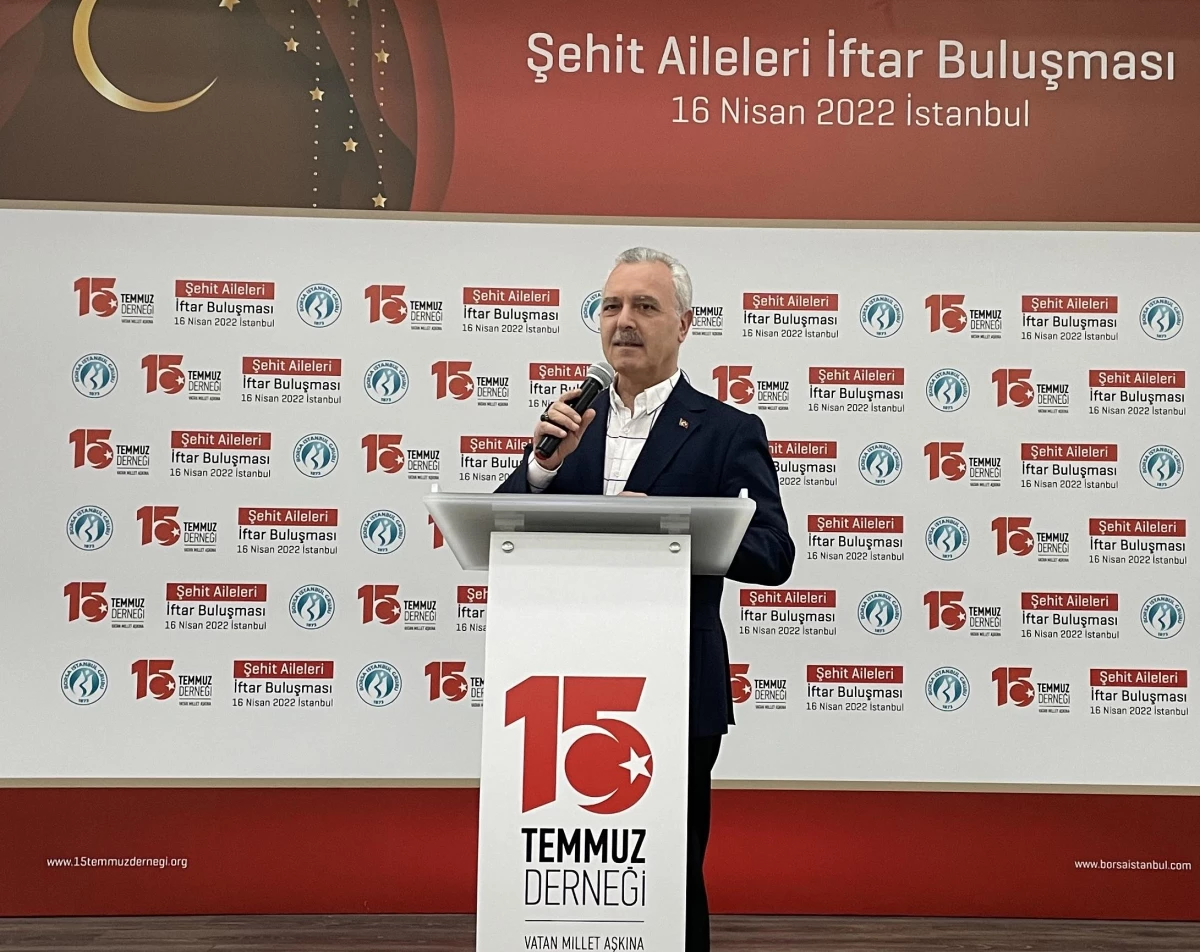 İstanbul\'da şehit aileleri ve gaziler için iftar programı düzenlendi