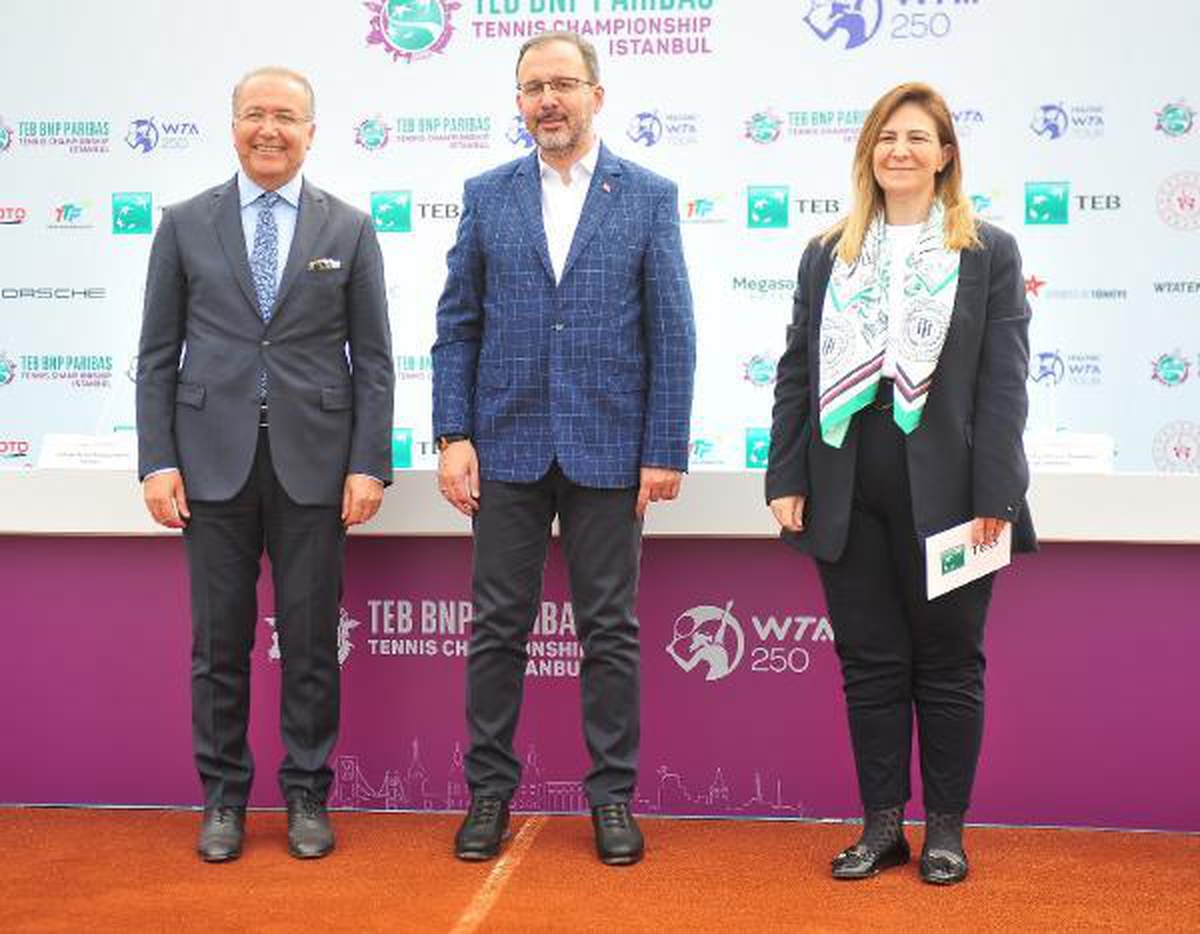 SPOR TEB BNP Paribas Tennis Championship İstanbul Kadınlar Tenis Turnuvası\'nın tanıtım toplantısı yapıldı