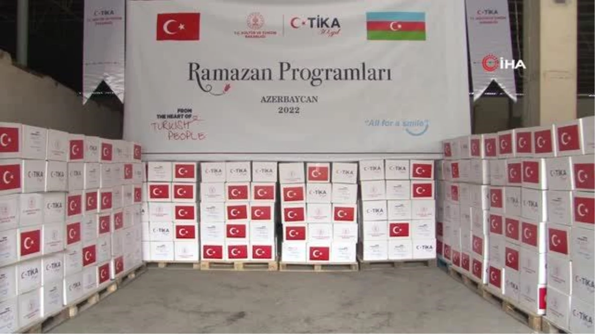TİKA\'dan Azerbaycan\'da 2 bin 500 aileye gıda yardımı