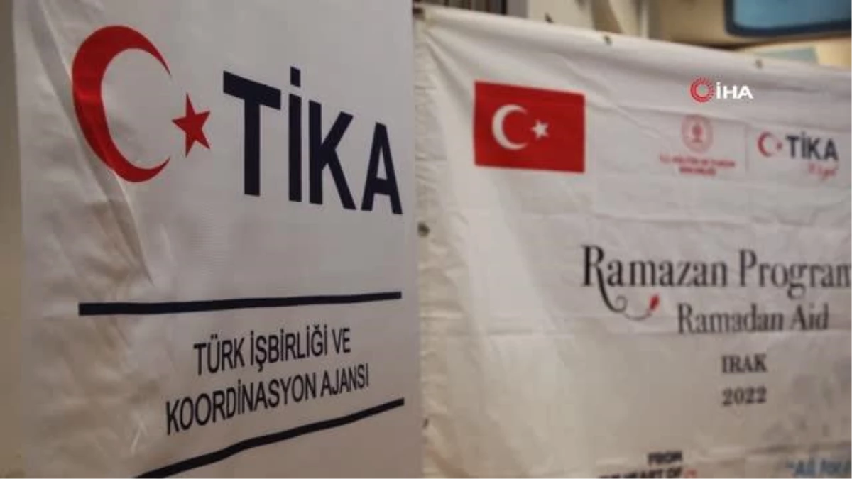 TİKA\'dan Irak\'ta 600 aileye gıda yardımı