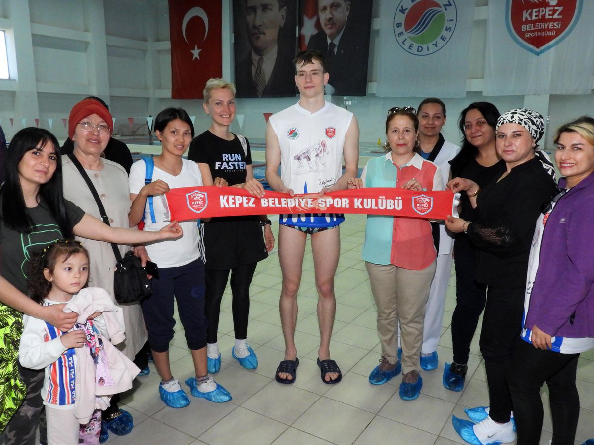 Ukraynalı paralimpik yüzücü ülkesinde yaşadıklarını unutamıyor