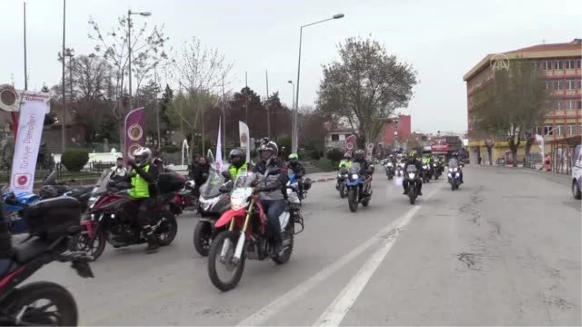 AFYONKARAHİSAR - Motosiklet tutkunları Kocatepe\'de buluştu