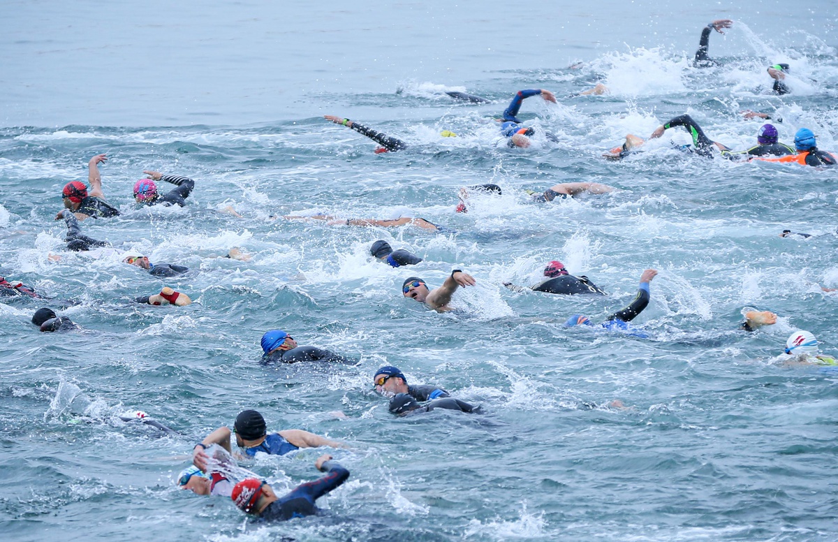 Avrupa Triatlon Kupası ikinci gün yarışları başladı (2)