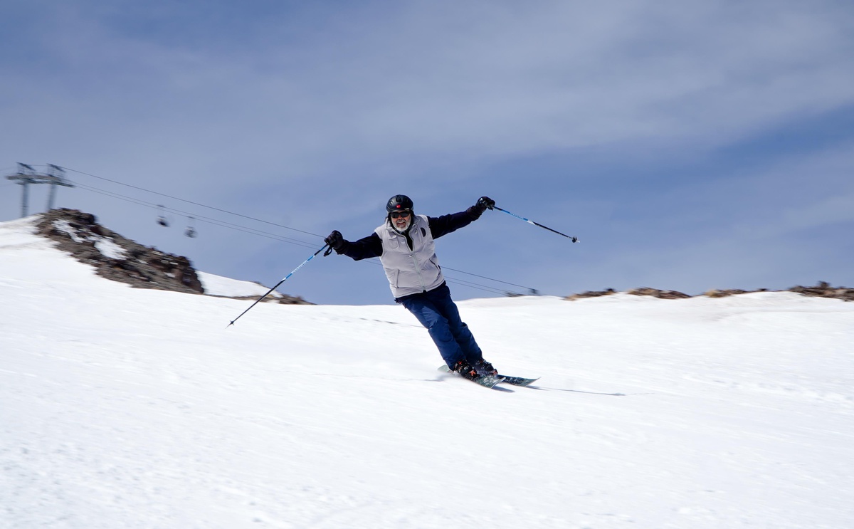 Erciyes\'te kayak keyfi devam ediyor