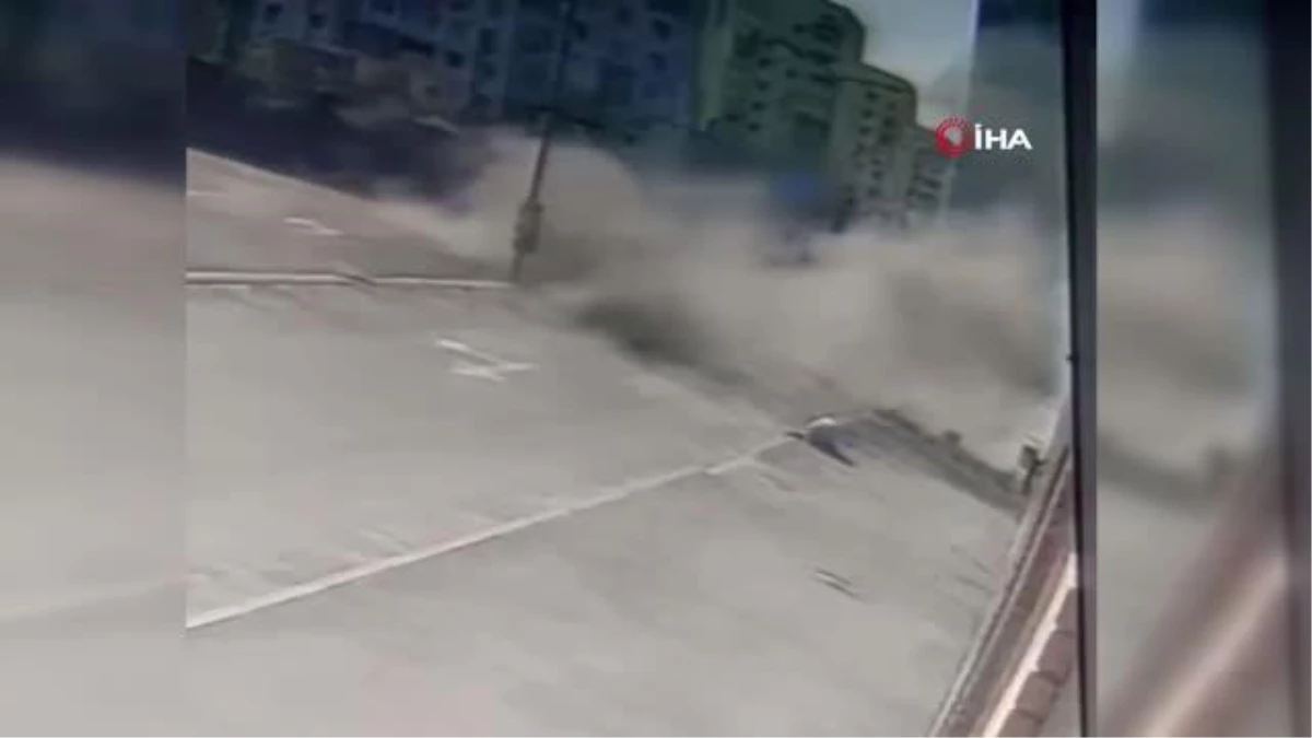 Harkov\'da sivillere yönelik saldırı görüntüsü ortaya çıktı