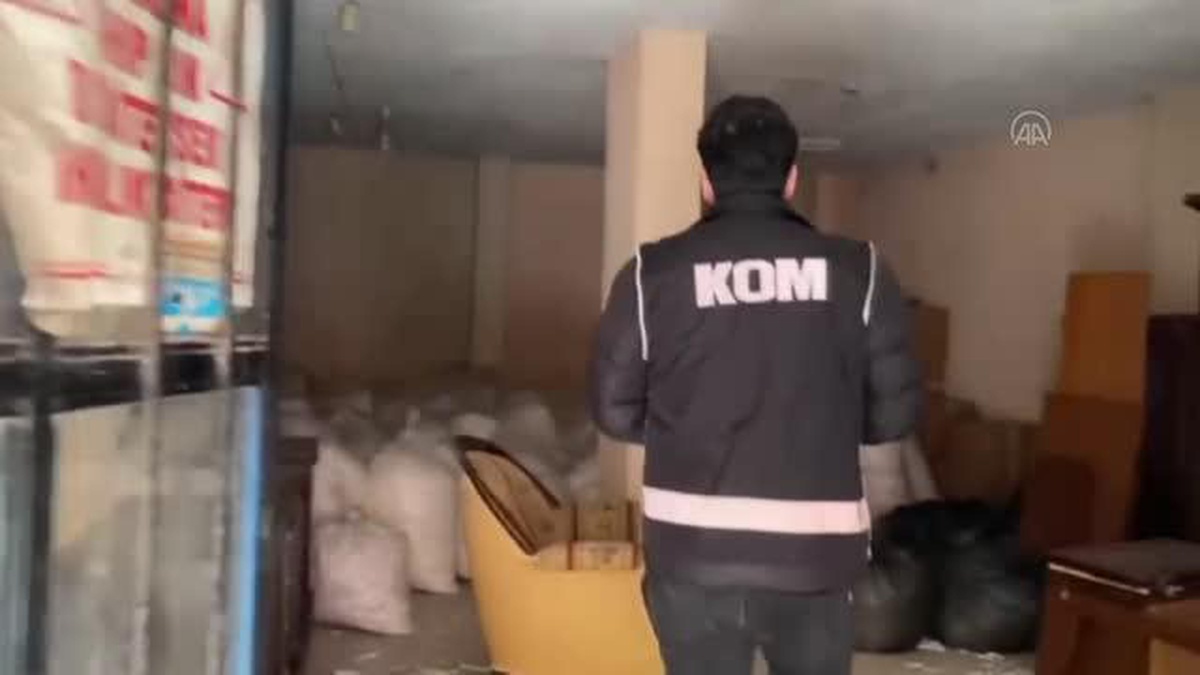 Kaçak 17 milyon 555 bin makaron ele geçirildi