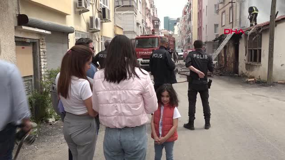 METRUK BİNADA YANGIN