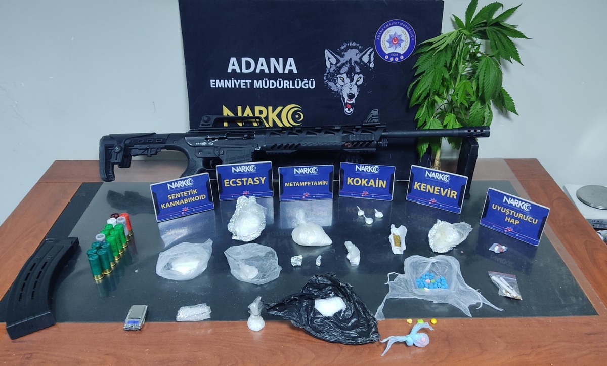 Son dakika haberi | Adana\'da uyuşturucu operasyonlarında yakalanan 25 zanlı tutuklandı