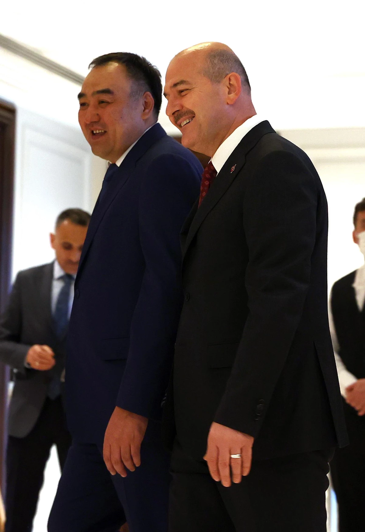 Bakan Soylu, Kırgız mevkidaşı Niyazbekov ile görüştü