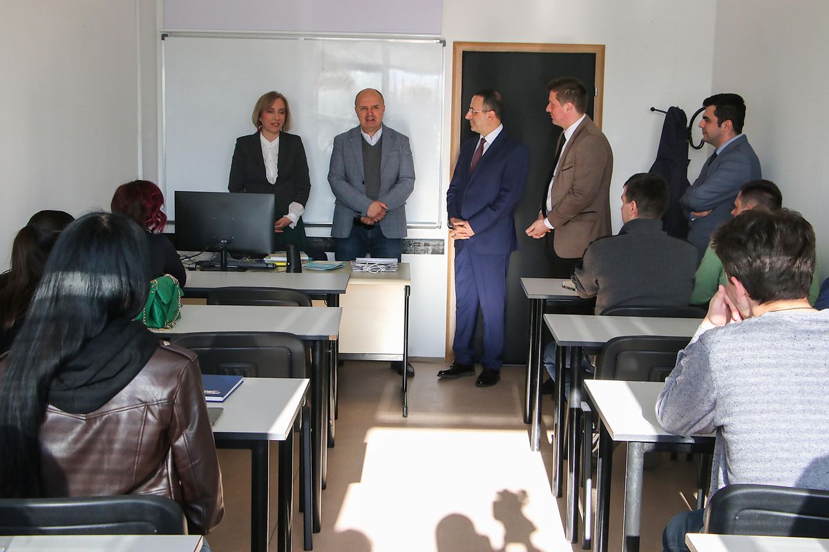 Bosna Hersek'in Banja Luka Üniversitesi'nde Türkçe kursu