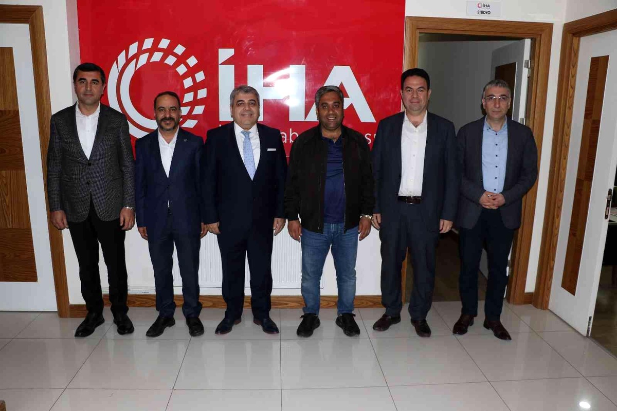 DİSİDER yönetimi İHA Bölge Müdürü Kantarcıoğlu ile bir araya geldi