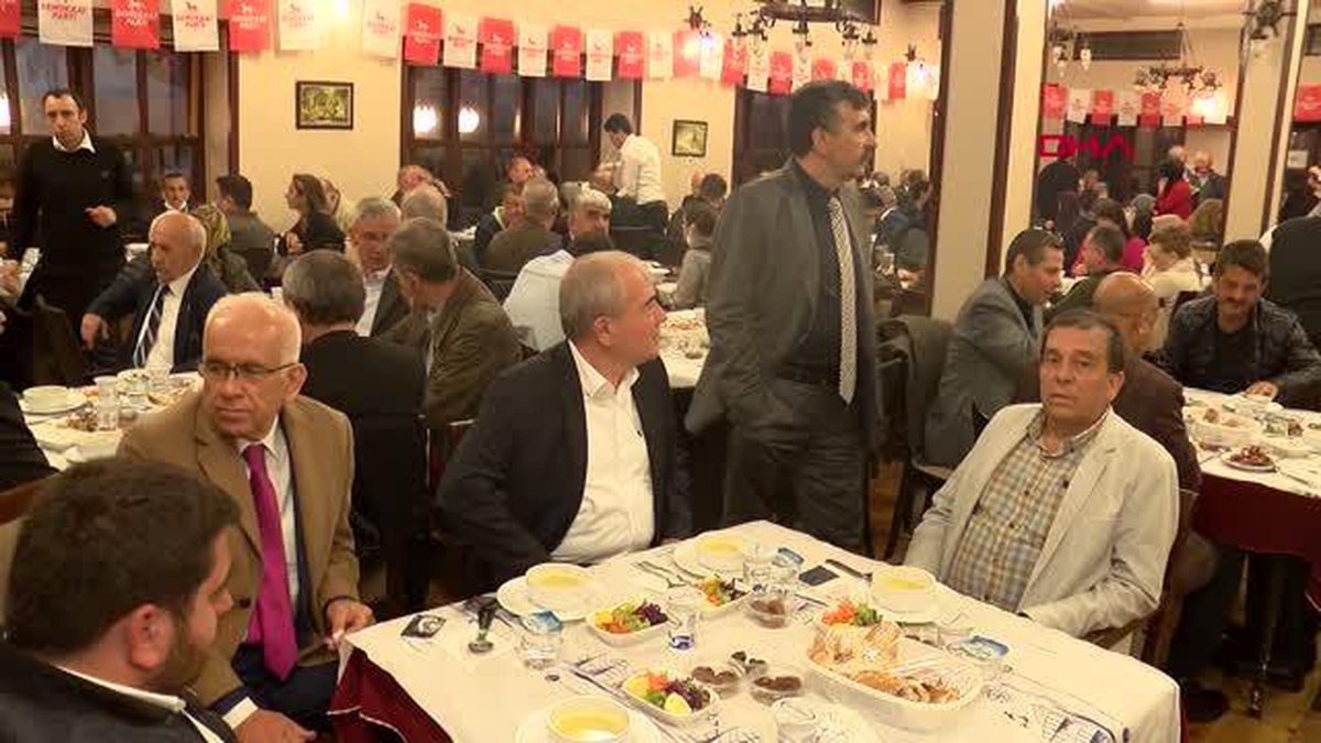 DP GENEL BAŞKANI UYSAL: BU ÜLKENİN REFAHI İÇİN MÜCADELE VERİYORUZ