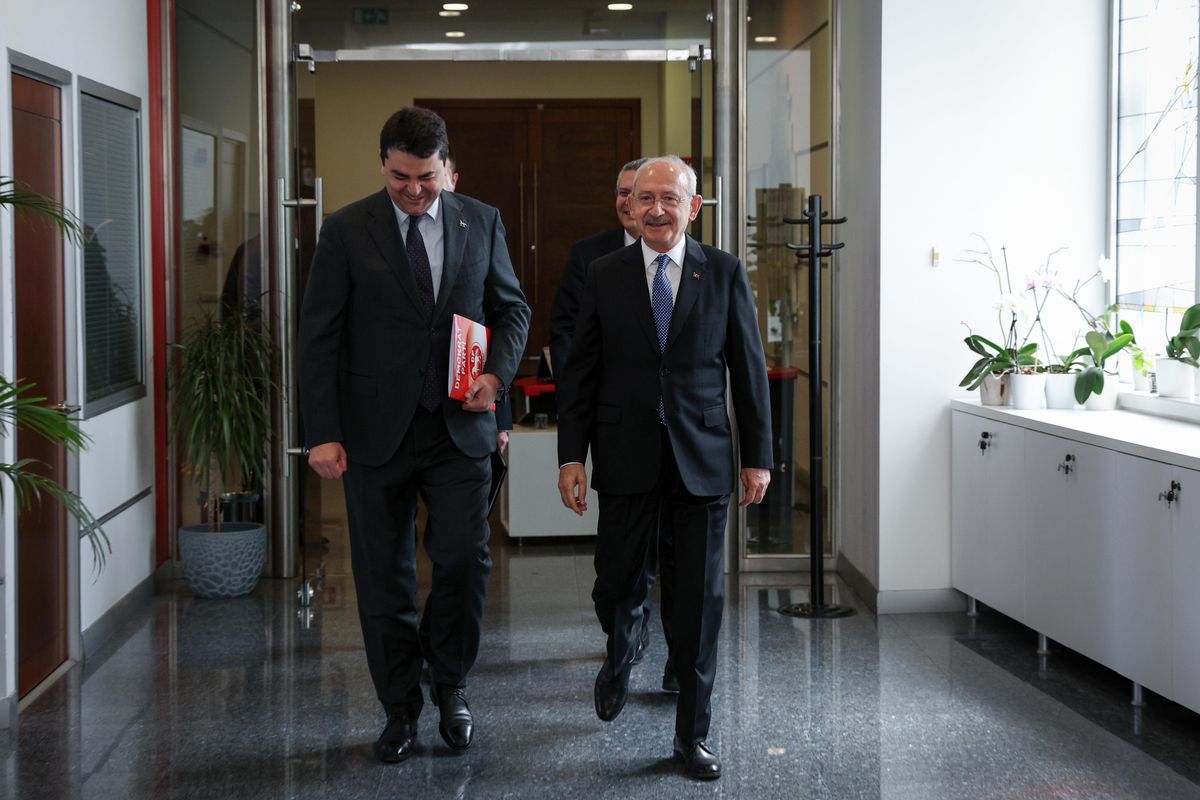 DP Genel Başkanı Uysal, CHP Genel Başkanı Kılıçdaroğlu\'nu ziyaret etti Açıklaması