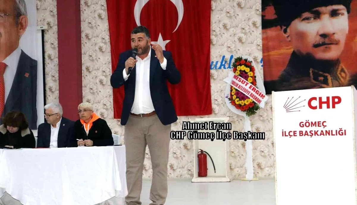 Gömeç CHP "Ahmet Ercan" dedi
