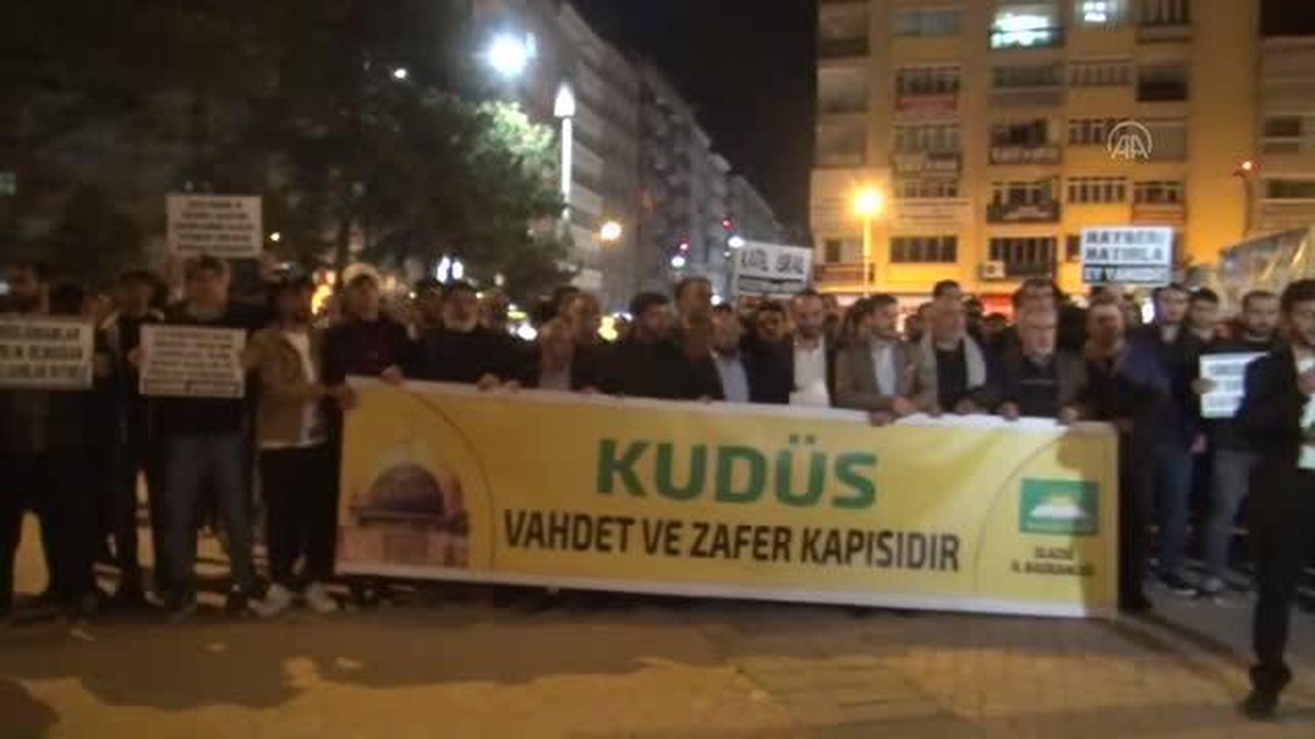 İsrail\'in Mescid-i Aksa baskını protesto edildi