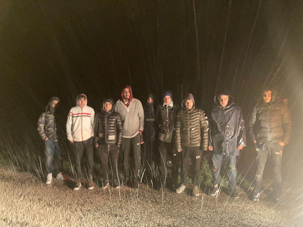 Kırklareli\'nde 103 düzensiz göçmen yakalandı