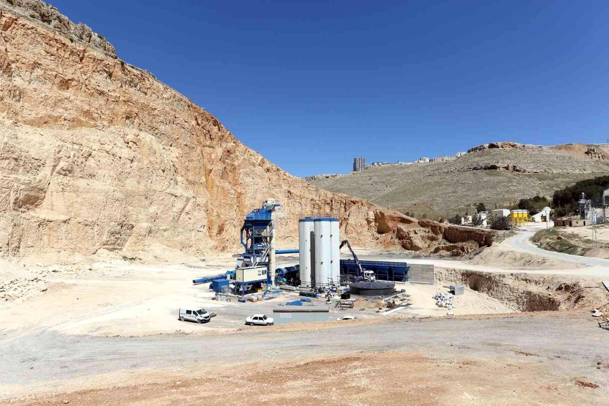 Mardin Büyükşehir Belediyesi asfalt üretecek