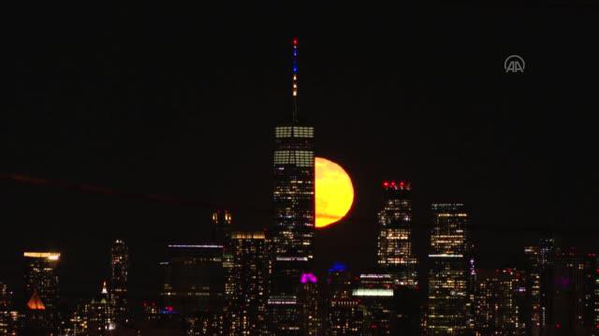 New York\'ta dolunay